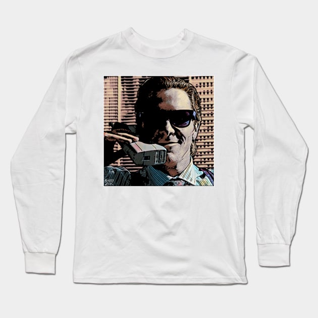 Hip To Be Square Long Sleeve T-Shirt by Bobby Zeik Art